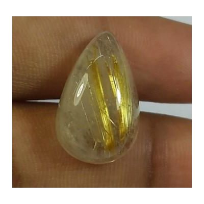 11.23 Golden Rutile Pear shaped 18.30x11.32x7.14mm