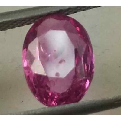 1.83 CT Dark Pink Sapphire Natural Ceylon Mines Gemstone