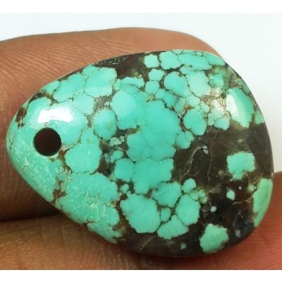 19.09 Carats Natural Sky Blue Turquoise 22.80 x 17.49 x 7.62 mm