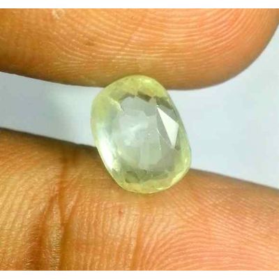 3.71 CT Ceylon Yellow Sapphire 100 % Natural Gemstone