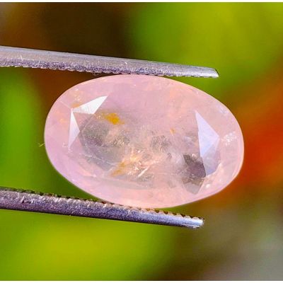 8.21 CT Pink Sapphire Natural Ceylon Mines Gemstone