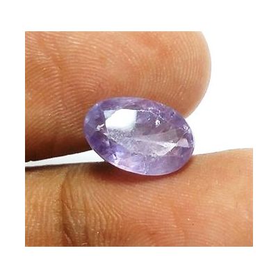 3.88 Carat Purple Sapphire 10.50 x 7.16 x 5.08 mm
