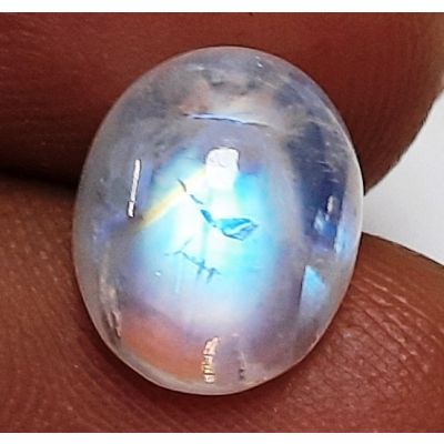4.15 Carats Natural White Moonstone 11.00 x 9.15 x 5.60 mm