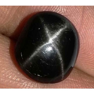 9.10 Carats Black Star Tourmaline Oval Shaped Excellent Quality Gemstone