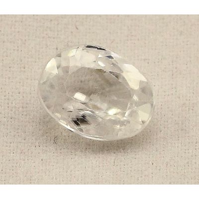 3.13 Carats Colorless Zircon Oval shape 8.70x6.60x4.75mm