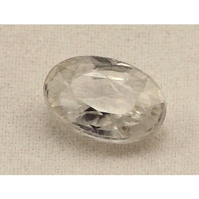 3.30 Carats Colorless Zircon Oval shape 9.76x6.40x4.50mm