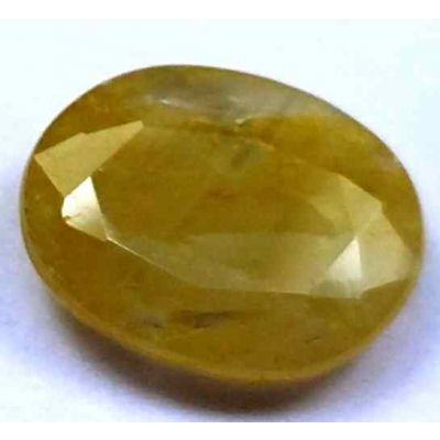 3.84 Carats Ceylon Yellow Sapphire 11.45 x 9.14 x 3.54 mm
