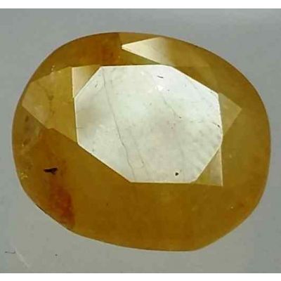 4.90 Carats Ceylon Yellow Sapphire 10.78 x 9.82 x 4.48 mm