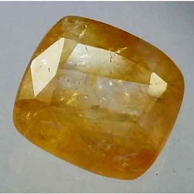 3.47 Carats Ceylon Yellow Sapphire 9.09 x 8.86 x 4.00 mm