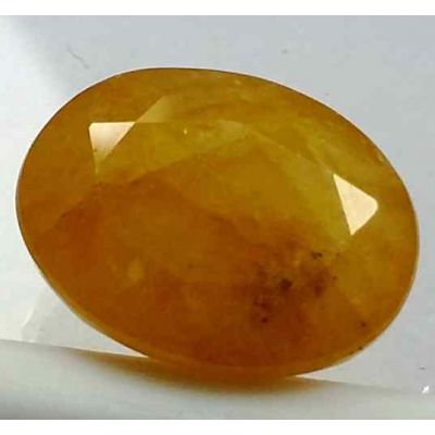 11.87 Carats Ceylon Yellow Sapphire 14.83 x 11.44 x 7.00 mm