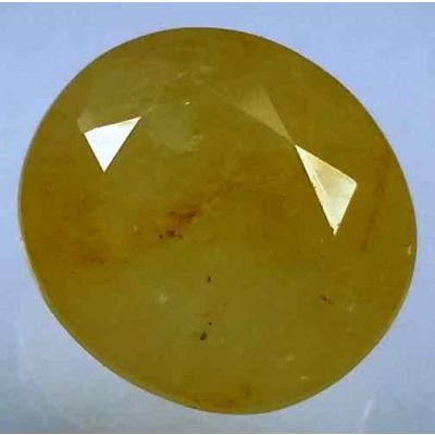 10.85 Carats Ceylon Yellow Sapphire 13.51 x 12.48 x 6.44 mm