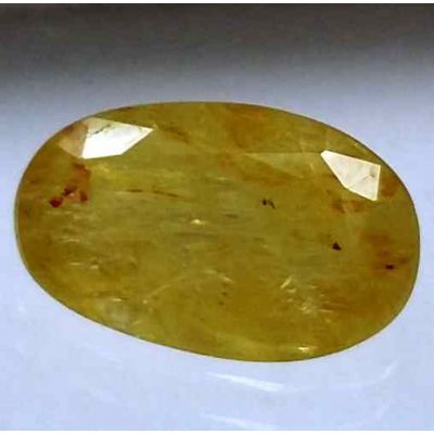 4.21 Carats Ceyloni Yellow Sapphire 12.83 x 8.13 x 4.50 mm