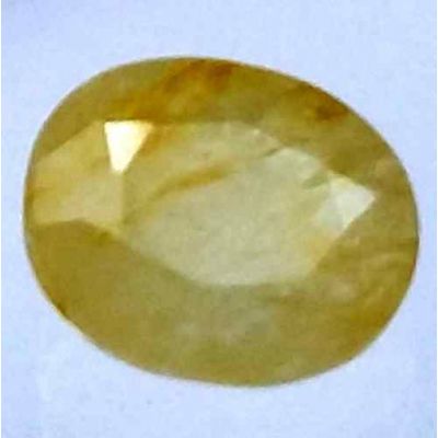 3.54 Carats Ceyloni Yellow Sapphire 9.74 x 8.37 x 4.47 mm