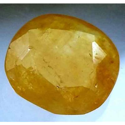6.05 Carats Ceylon Yellow Sapphire 12.50 x 11.68 x 4.08 mm