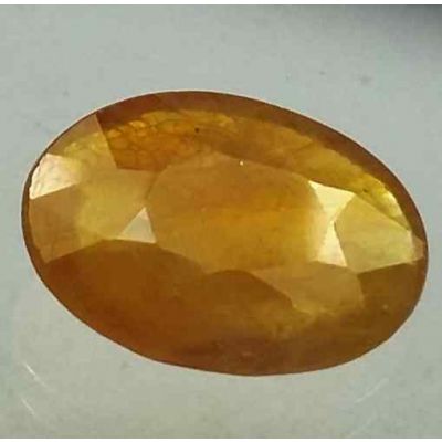 6.61 Carats African Yellow Sapphire 14.51 x 10.93 x 4.10 mm