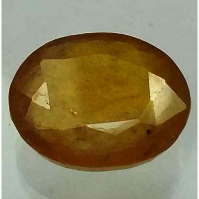 9.26 Carats African Yellow Sapphire 13.63 x 11.10 x 5.52 mm