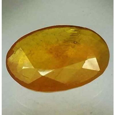 6.31 Carats African Yellow Sapphire 14.31 x 10.77 x 3.53 mm