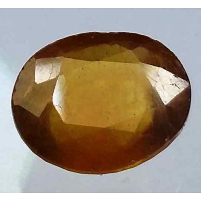 6.26 Carats African Yellow Sapphire 11.61 x 9.71 x 5.30 mm
