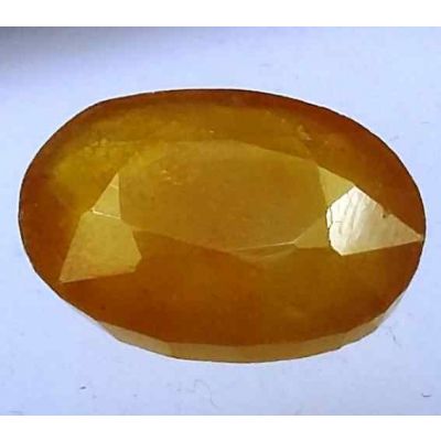14.35 Carats African Yellow Sapphire 14.53 x 12.01 x 6.47 mm