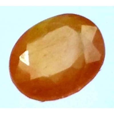 3.79 Carats African Yellow Sapphire 9.75 x 8.18 x 4.66 mm
