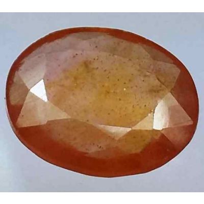 5.67 Carats African Padparadscha Sapphire 12.44 x 10.21 x 4.07 mm