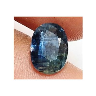 2.35 Carats Natural Blue Kyanite 9.68 x 7.30 x 3.73 mm 