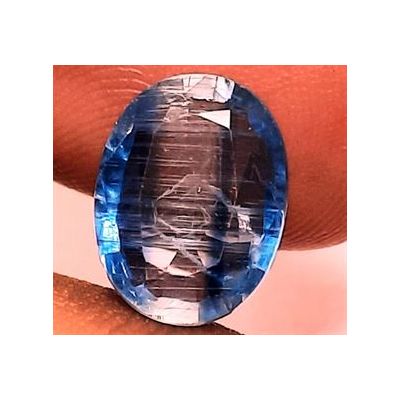 3.64 Carats Natural Blue Kyanite 11.85 x 9.13 x 3.80 mm