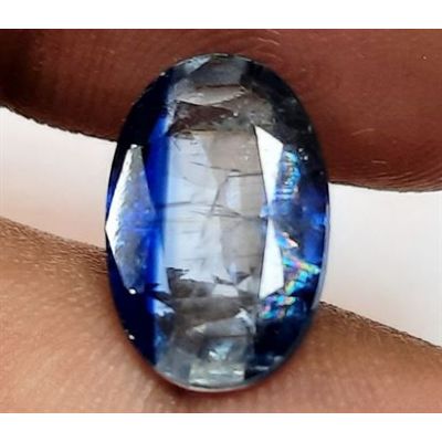 4.25 Carats Natural Blue Kyanite 13.12 x 8.70 x 4.05 mm