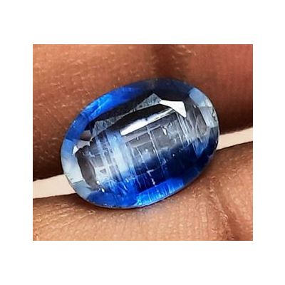 3.03 Carats Natural Blue Kyanite 11.15 x 8.10 x 3.72 mm
