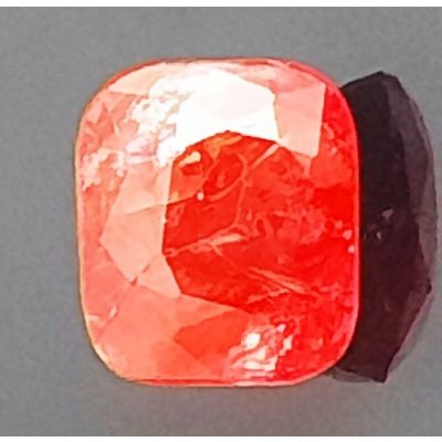 1.65 Carats Natural Red Orange Spinal 6.73 x 5.92 x 4.47 mm