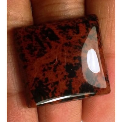 37.78 CT Mahogany Obsidian 23.45x24.41x7.00mm