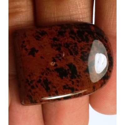 32.66 CT Mahogany Obsidian 25.61x20.56x6.96mm