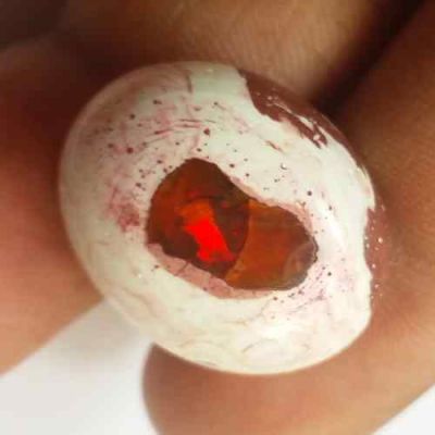 20.70 Carats Natural Mexicon Opal 22.21 x 18.04 x 8.55 mm