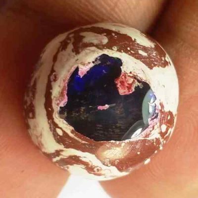 11.25 Carats Natural Mexicon Opal 17.77 x 16.46 x 6.95 mm