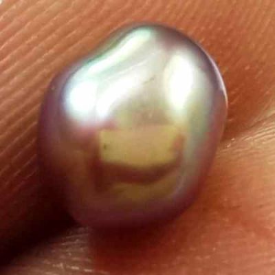 1.24 Carats Natural Venezuela Pearl 6.54 x 5.54 x 4.81 mm