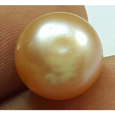 5.97 Carat Indian Pearl 10.06 X 9.59 X 8.05 mm