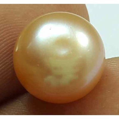 8.57 Carat Indian Pearl 10.99 X 10.75 X 8.99 mm