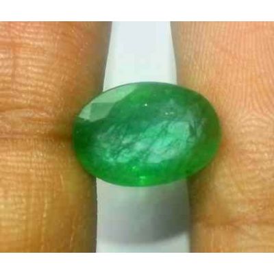 3.78 Carats Colombian Emerald 12.48 x 8.83 x 4.77 mm