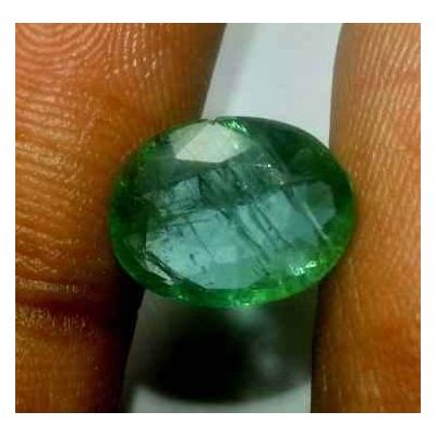 3.10 Carats Colombian Emerald 11.16 x 8.57 x 4.57 mm