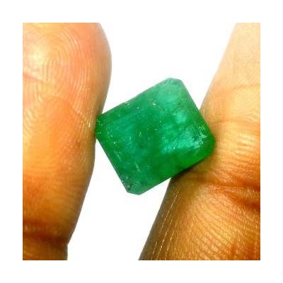 5.48 Carats Colombian Emerald 11.30 x 9.83 x 5.61 mm