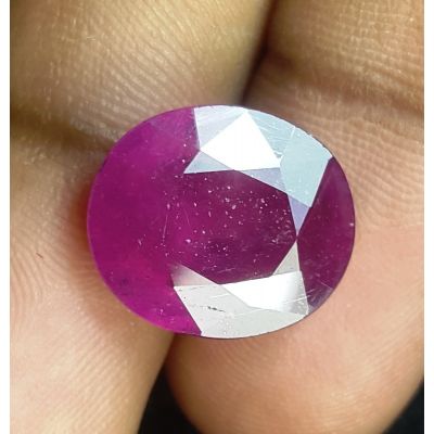 9.81 Carats Natural Red Ruby 14.73 x 12.84 x 10.68 mm