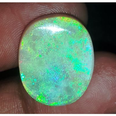 15.12 Carats Natural Creamish White Opal 18.52x15.38x6.66 mm