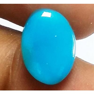 7.15 Carats Natural Blue Turquoise 13.62 x 9.67 x 7.57 mm