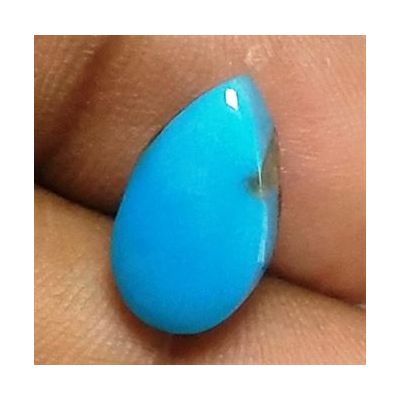 6.6 Carats Natural Blue Turquoise 14.10 x 8.24 x 8.14 mm