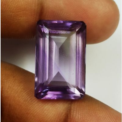 22.10 Carats Natural Purple Amethyst 20.60x13.28x10.07mm