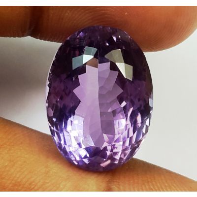 21.41 Carats Natural Purple Amethyst 19.11x14.07x12.66mm