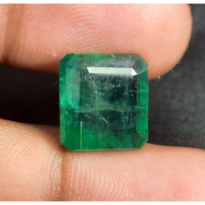 8.69 Carats Natural Zambian Emerald 12.08x11.00x6.90mm