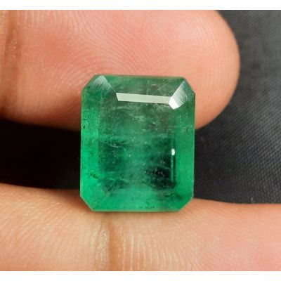 8.14 Carats Natural Zambian Emerald 12.97x10.82x6.39mm