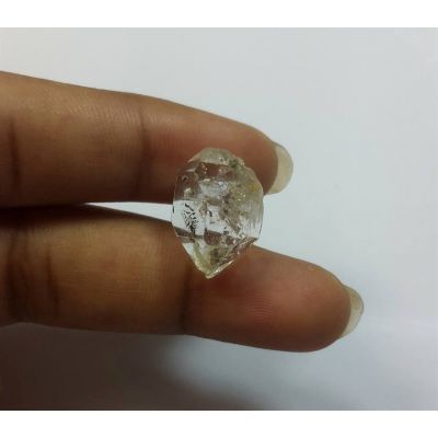 9.08 Carats Herkimer Diamond 15.22 x 12.62 x 7.75 mm