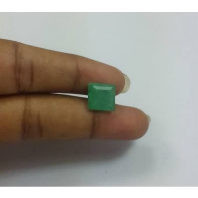 8.10 Carats Colombian Emerald 12.71 x 12.25 x 5.74 mm
